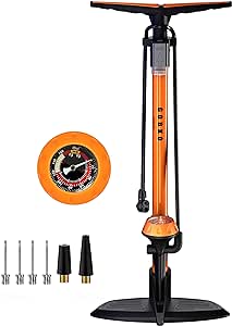 Bike Floor Pump with Gauge